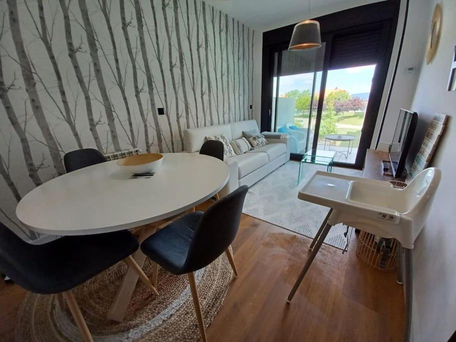 Precioso Apartamento Con Terraza Y Piscina En Portonovo-Sanxenxo Exterior photo