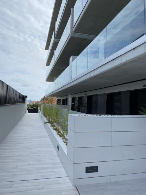 Precioso Apartamento Con Terraza Y Piscina En Portonovo-Sanxenxo Exterior photo